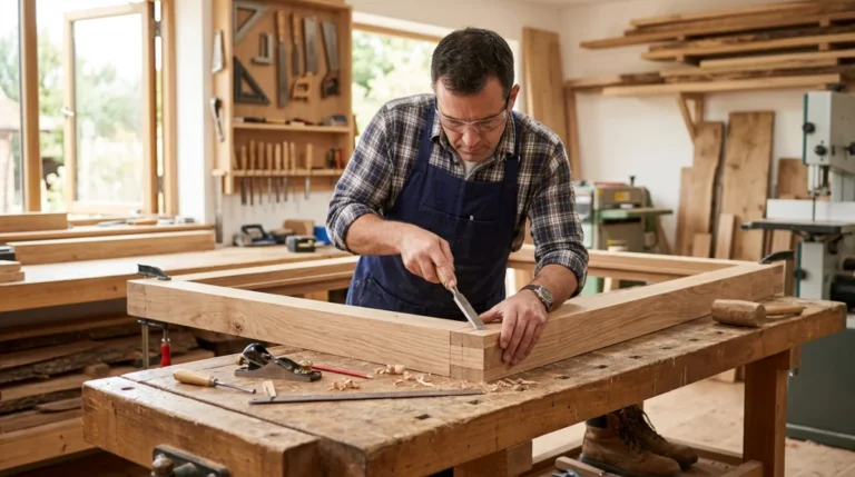 Fabrication de portes et fenêtres pour une ossature bois
