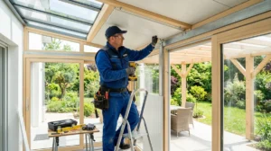 comment isoler un toit de véranda en polycarbonate